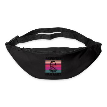 R.B.G. Ruth Bader Ginsburg RBG - Gürteltasche - Schwarz - Vorne