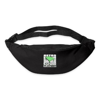 Tabletop Brettspiel Brettspieler Geschenk - Gürteltasche - Schwarz - Vorne