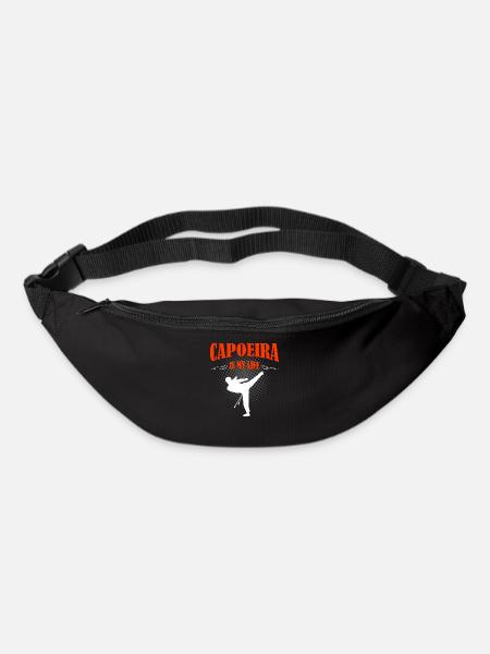 Capoeira - Gürteltasche - Schwarz