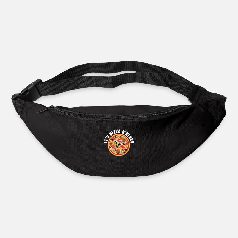 Pizza Pizzeria Pizzabäcker - Gürteltasche - Schwarz