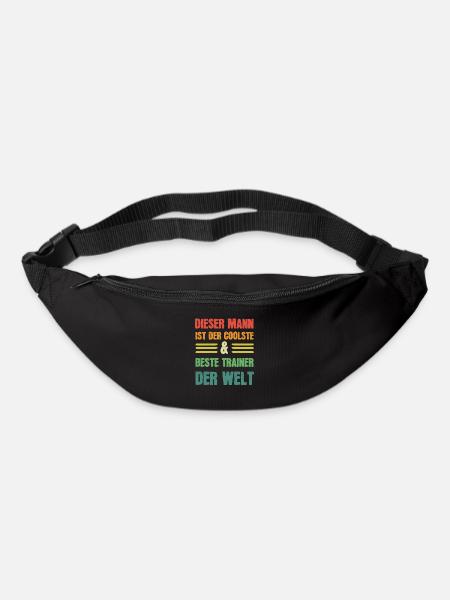 Coolster & Bester Trainer der Welt - Gürteltasche - Schwarz