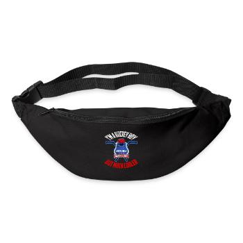 Hockey Boy Eishockey Spieler Junge Sohn Winter - Gürteltasche - Schwarz - Vorne