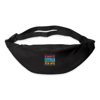 Liberté Égalité FCK AFD shirt - Bum bag - black - Front