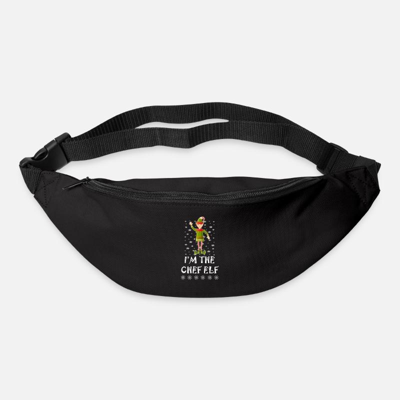 Ich Bin Der Chef Elf Matching Familiengruppe - Gürteltasche - Schwarz