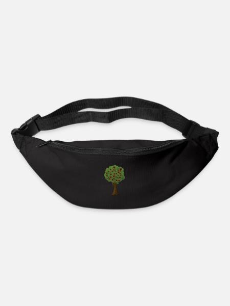 Apfelbaum Apfelpflücksaison Apfelgarten - Gürteltasche - Schwarz