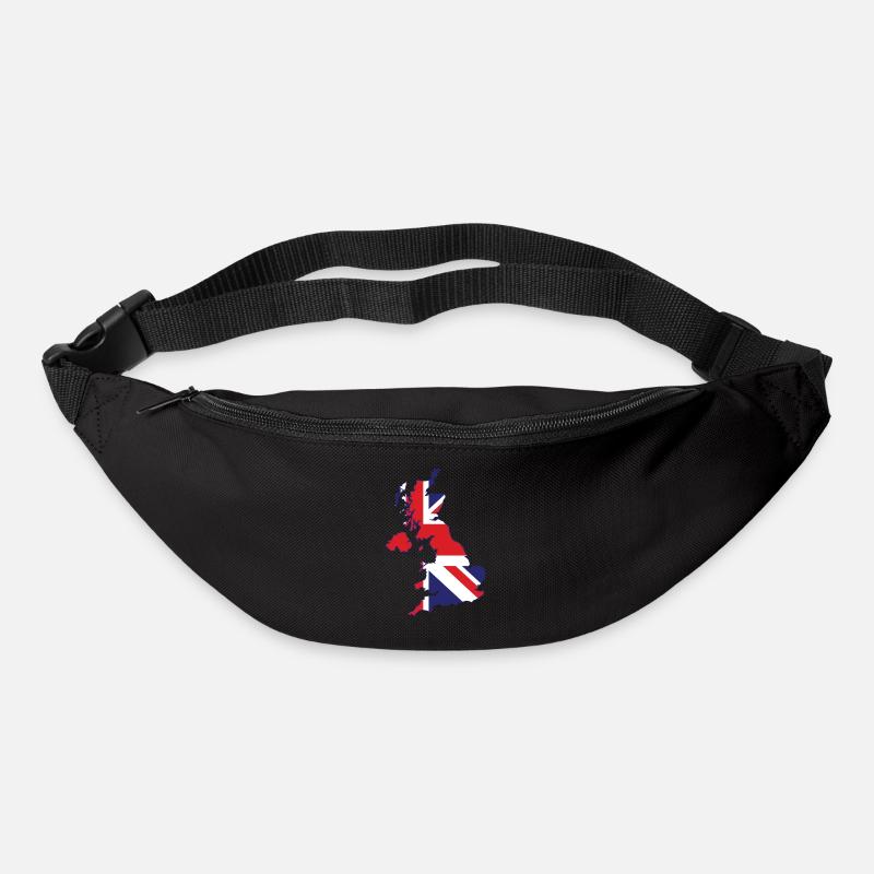 Angleterre - Sac banane - noir