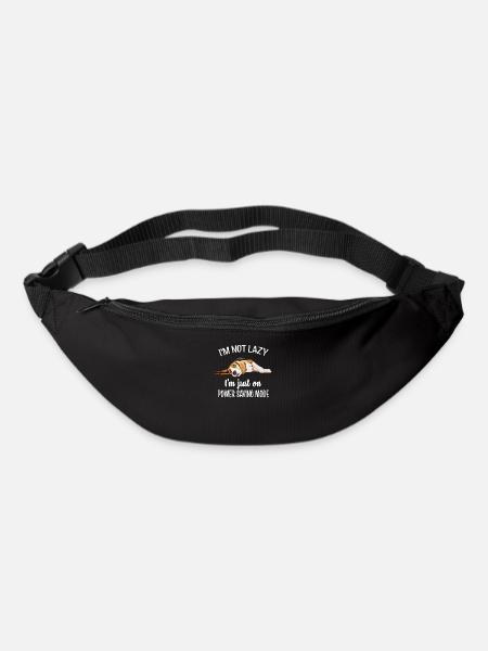 Beagle - Sac banane - noir