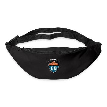 Vintage Made In 68 1968 Birthday Gift - Bum bag - black - Front