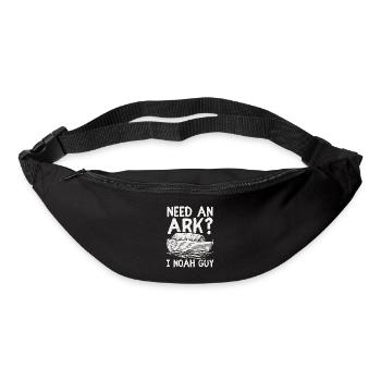 Need an Ark? I Noah Guy Funny Christian Gift - Bum bag - black - Front