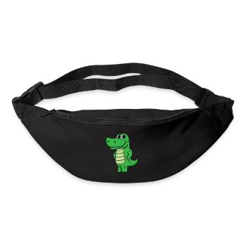 crocodile - Bum bag - black - Front