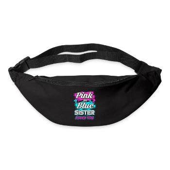Grossesse soeur - Sac banane - noir - Devant