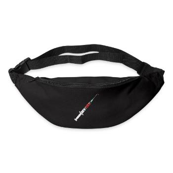 Syringe Vaccination Doctor Patient Syringe Blood Doctor - Bum bag - black - Front