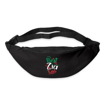 Beste Zia aller Zeiten - Gürteltasche - Schwarz - Vorne