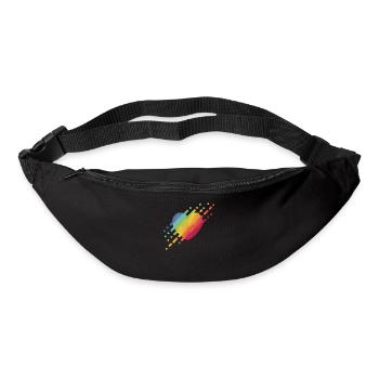 LGBT - Gürteltasche - Schwarz - Vorne
