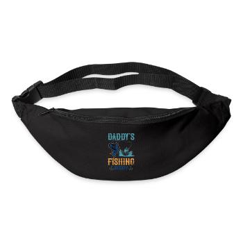 Anglers fish on the lake - Bum bag - black - Front