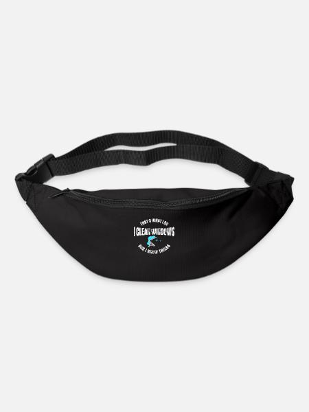 laveur de vitre - Sac banane - noir