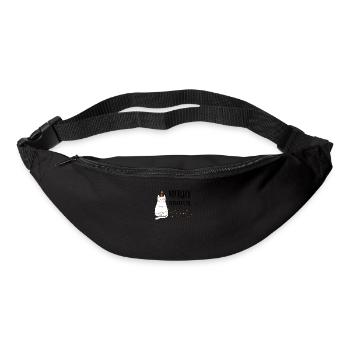 Merry Whatever Christmas Cat Fest - Bum bag - black - Front