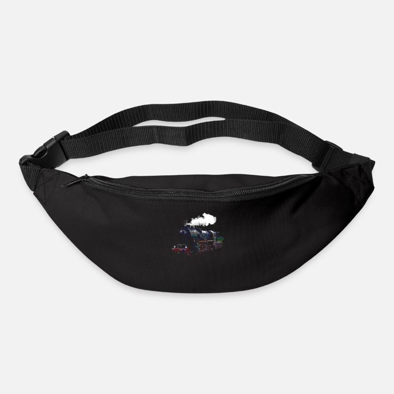 Züge - Gürteltasche - Schwarz