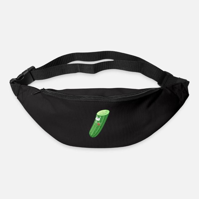 Funny cucumber - Bum bag - black
