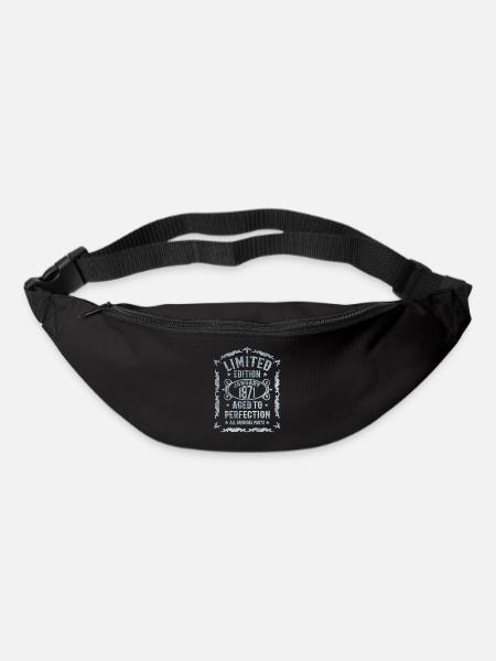 01 janvier 1971 - Vieilli à la perfection Né en 1971 - Sac banane - noir
