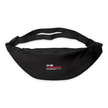 Ich bin Automatiker Tech-Statement - Gürteltasche - Schwarz - Vorne