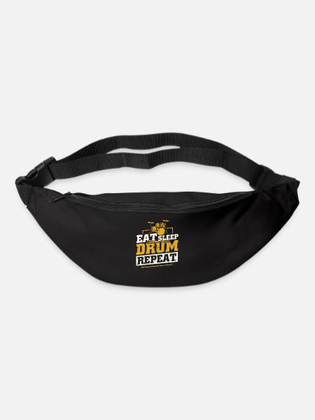 Batteur batteur cadeau batterie batteur - Sac banane - noir