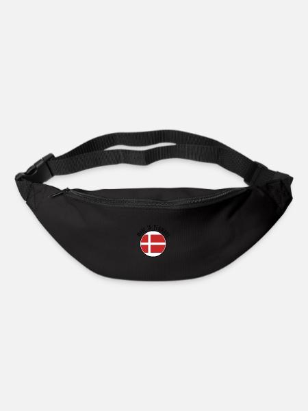 Dänemark - Gürteltasche - Schwarz