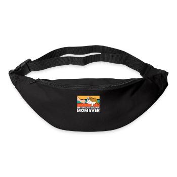 Best English Bulldog Mom Ever Cute Bulldog - Bum bag - black - Front