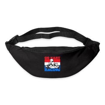 Go Kart Go Cart Racing - Gürteltasche - Schwarz - Vorne