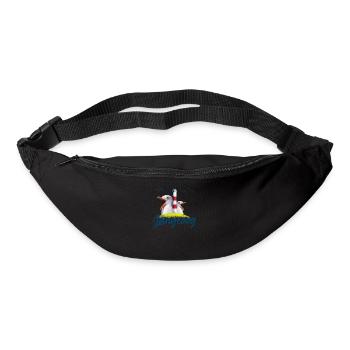 Langeoog North Sea Island Souvenir Gift Idea - Bum bag - black - Front