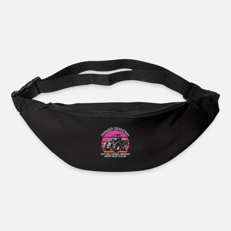 Farmer Grandma - Gürteltasche - Schwarz