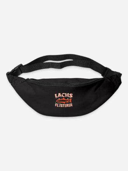 Lachs Flüsterer - Gürteltasche - Schwarz