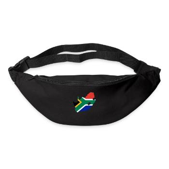 South Africa - South Africa Flag - South African - Bum bag - black - Front