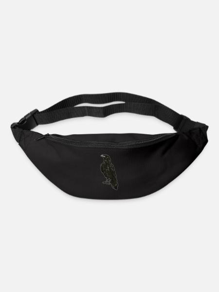 Crow - Bum bag - black