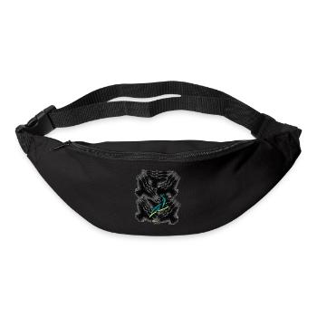 Feathers Wings Death Crows Beyond Grief - Bum bag - black - Front