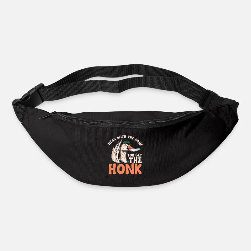 Gans - Gürteltasche - Schwarz