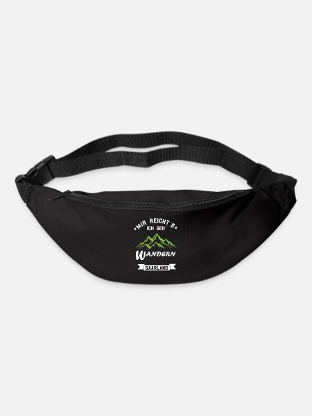 Gud Gess Saarland Saarländer Geschenkidee Wandern - Gürteltasche - Schwarz