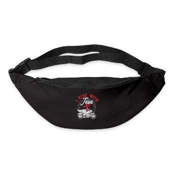 Jesus Christian Motorcyclist Motorcycle - Bum bag - black - Front