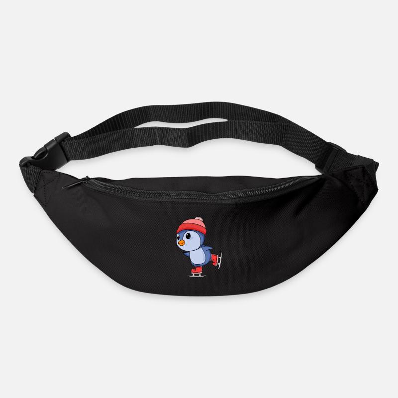 Schlittschuh laufen - Gürteltasche - Schwarz