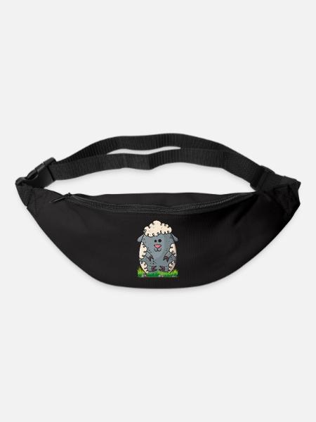 Merry Easter Egg Sheep - Bum bag - black
