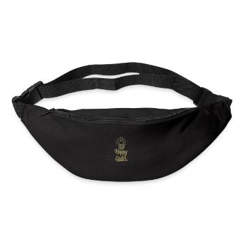 Happy Easter - Gürteltasche - Schwarz - Vorne