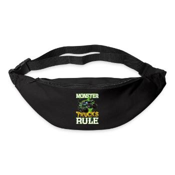 Monster Trucks rule cool Monster Truck Gifts - Bum bag - black - Front