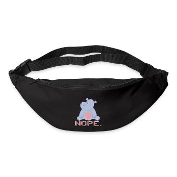 HIPPOS - Bum bag - black - Front