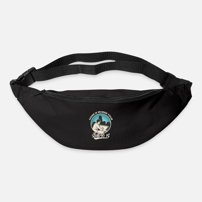 Architecture Nerd Rengain pour un architecte - Sac banane - noir