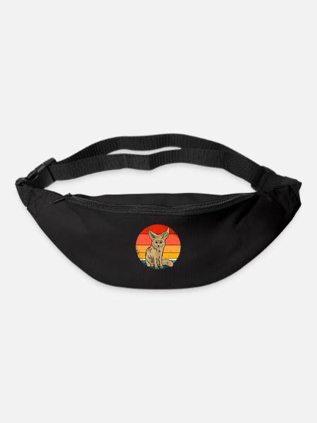 Fennek - Gürteltasche - Schwarz