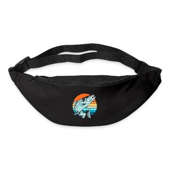 Pêche pêche - Sac banane - noir - Devant