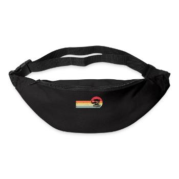 Disc Golf - Gürteltasche - Schwarz - Vorne