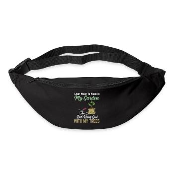 Gardening, Gardening, Gardener, Gardener - Bum bag - black - Front