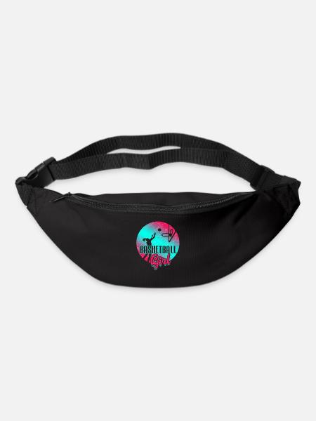 Basket-ball filles - Sac banane - noir