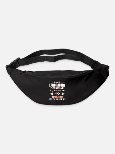 Labortechnicien tech amusant Dictons - Sac banane - noir